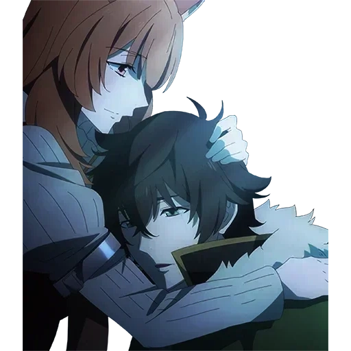 tate no yuusha, personaggi anime, anime dazai chuya, screenshot raftalia naofumi, tate no yuusha no nariagari