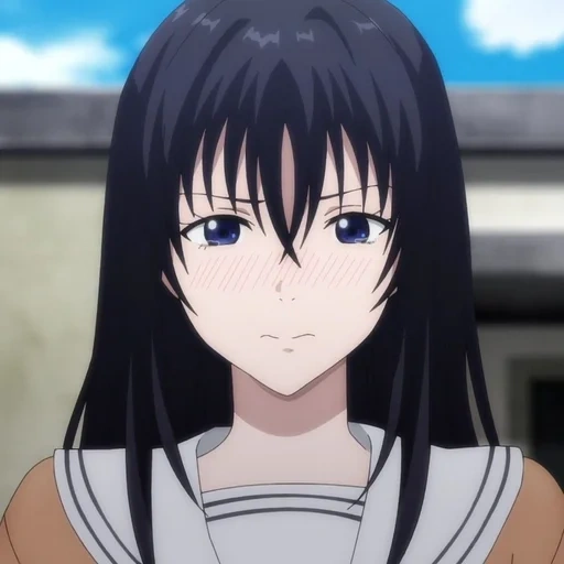 anime, anime mädchen, savaragi shiho, anime frau, anime charaktere