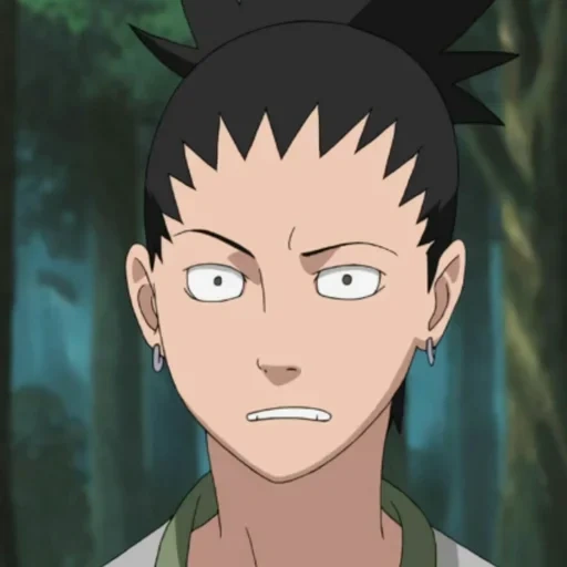 naruto, sikamaru nara, naruto temporada 2, shikamaru está assustado, shikamaru nara boruto