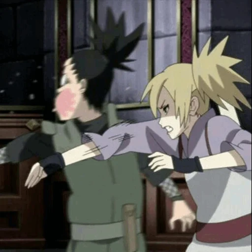 naruto, temari naruto, pastillas de piedra tai mali, el gas de temari shikamaru, el beso de shikamaru temari