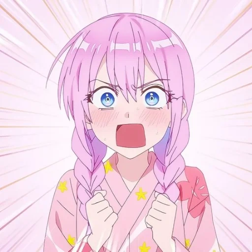 anime yang lucu, anime pink, gambar anime, karakter anime, michon shikimori