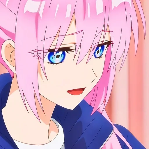 animação é fofa, menina anime, animação rosa, menina anime, papel de animação