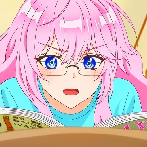animação de kawai, animação é fofa, menina anime, papel de animação, animação menina anime