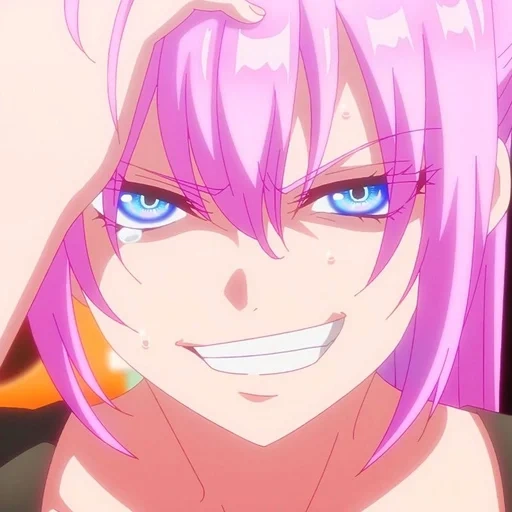 animação, menina anime, animação rosa, personagem de anime, cabelo rosa anime