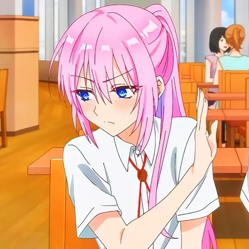 аниме, девушки аниме, аниме персонажи, kawaii anime girl, amu hinamori shugo chara episode 77