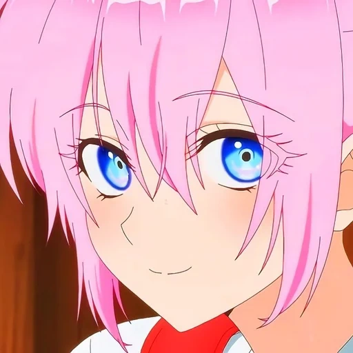 tamerlan, anime yang lucu, anime girl, anime pink, karakter anime