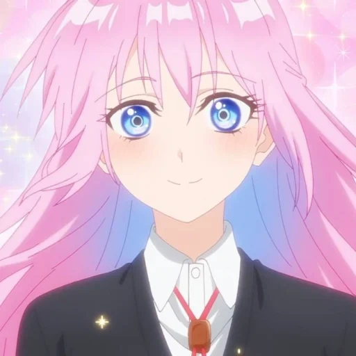 schöner anime, anime pink, anime charaktere, shikimoris nicht justie anime, kawaii dake ja nai shikimori-san charaktere