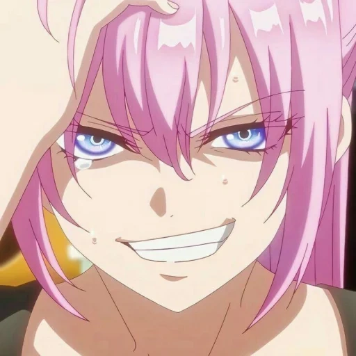 anime yang lucu, anime girl, anime yang bagus, karakter anime, rambut merah muda anime