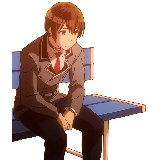 figura, kiyoteru v4, personagem de anime, serigano manatsu, animação cadeira humana