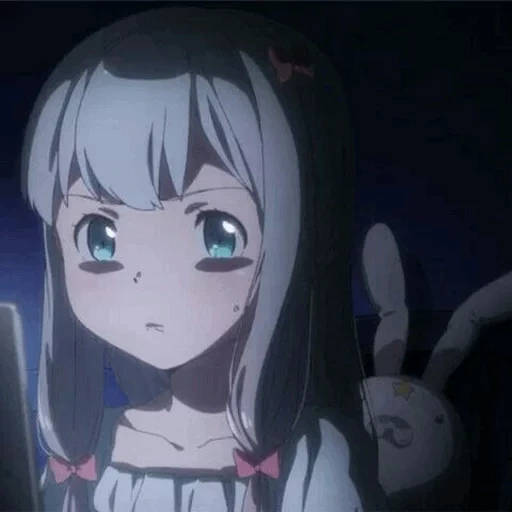 anime emotions, anime characters, annie brown shimoneta, eromanga sensei anime