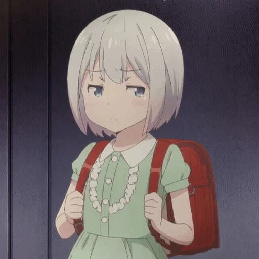 sagiri, elomanga, menina anime, animação bonita, elomanga sensiah