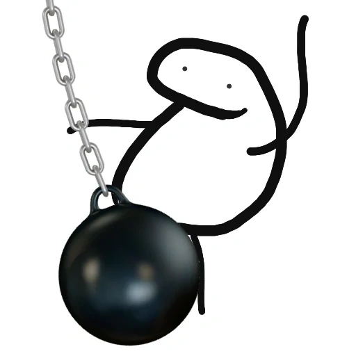 la catena, palla al martello, peso della catena, ball chain, catena a sfera in ferro