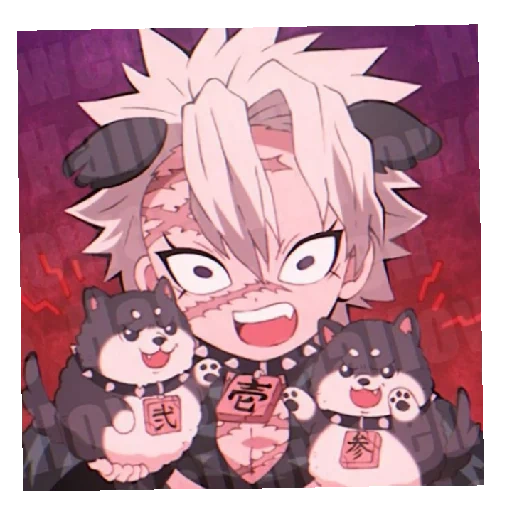 bakugou katsuki, personajes de anime, bakugo katsuki algunos, katsuki bakugou chibi, cuchilla disección demonios halloween