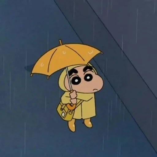 hujan, anime, orang, hujan ringan, karakter anime