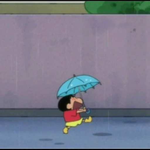 дождь, аниме, человек, cartoon anime, аниме смешные