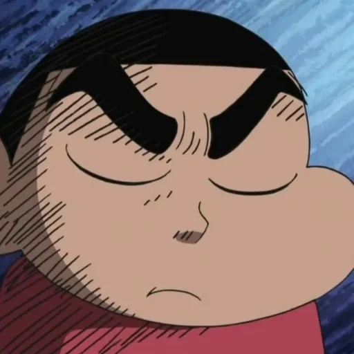 nohara, xingtian, meme face, shin chan