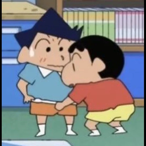 anime, sin-chan, shin chan, sfondo cryon shin-chan, jjangu the instoppable crayon shin-chan