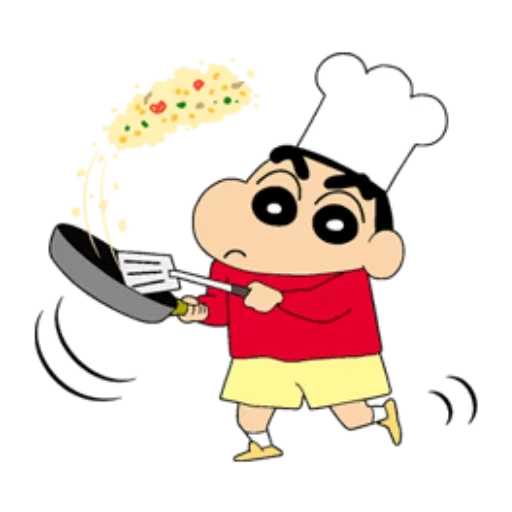 син-тян, мужчина, shin chan, gambar kartun, crayon shin-chan food