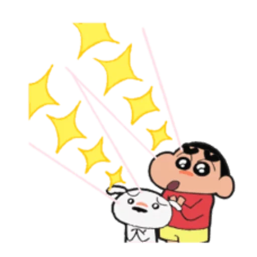 star field, shin chan, cartoon network, crayon shin-chan kurara