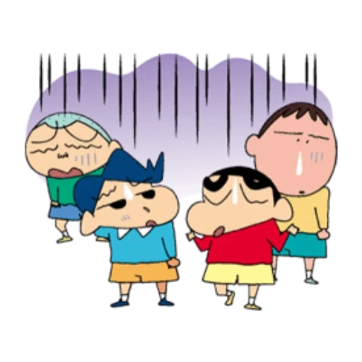 asiatiques, kartun, hoshida, shin chan, crayon shin-chan