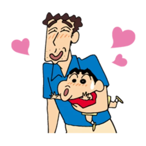 kartun, hoshida, people, hommes, shin chan