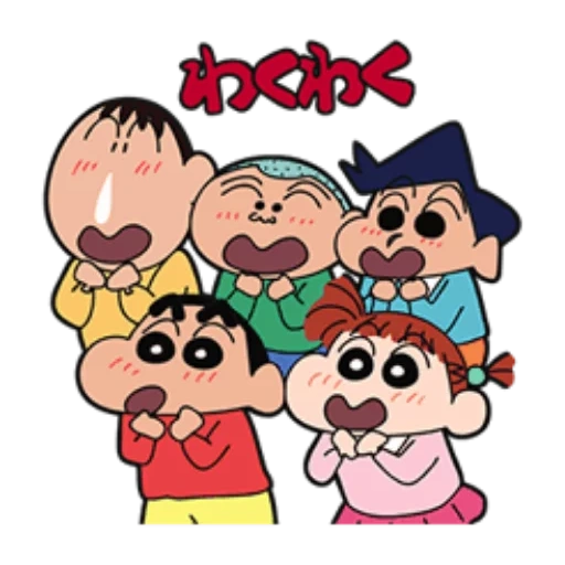 азиат, человек, персонажи, shin chan, crayon shin-chan