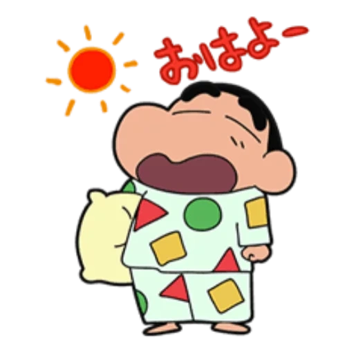 пак, син-тян, иероглифы, shin chan