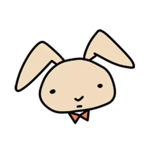 kaninchen des gesichts, schöne hasen, kawaii bunny, kawaii kaninchen, schöne nyastische zeichnungen