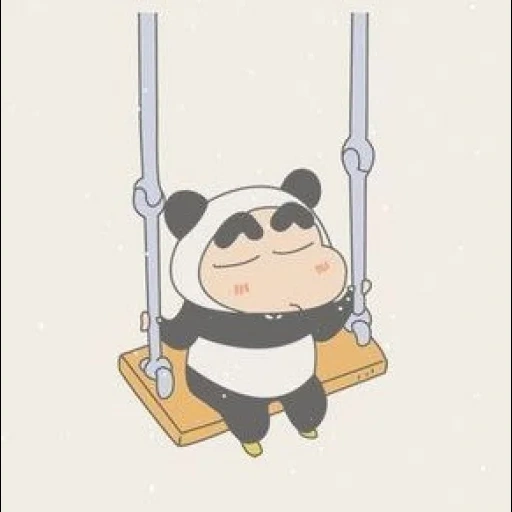 panda, engraçado, xingtian, bangtan boys, padrão de panda