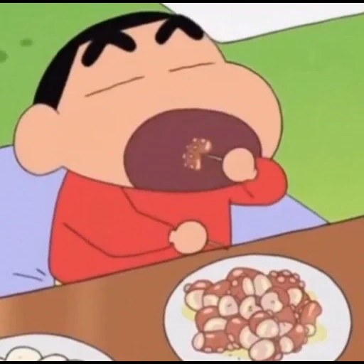 аниме, син-тян, shinchan, мультики, shin chan