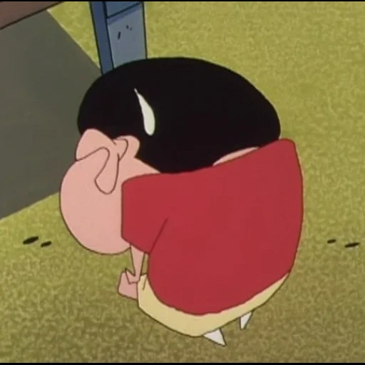 xingtian, animação, shin chan, animação xingtian 1992, trabalhador de lavanderia sentakuya shin-chan