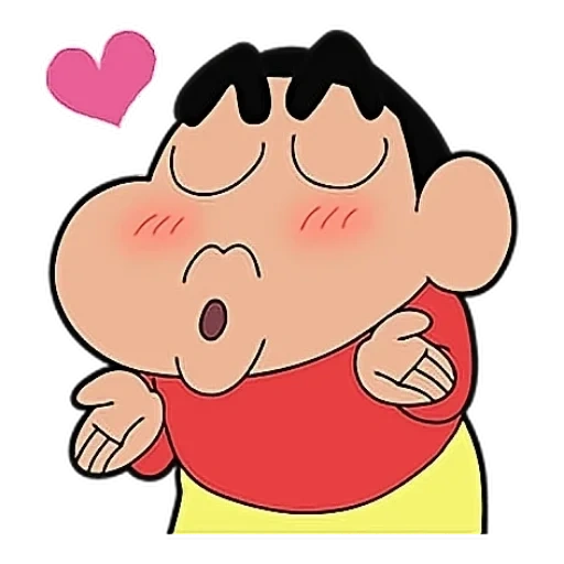 стикер my boy, син-тян, аниме, shin chan, shinchan