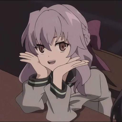 anime, aoi hiiraga, hiiragy shinoa, karakter anime, musim seraphim terakhir 1