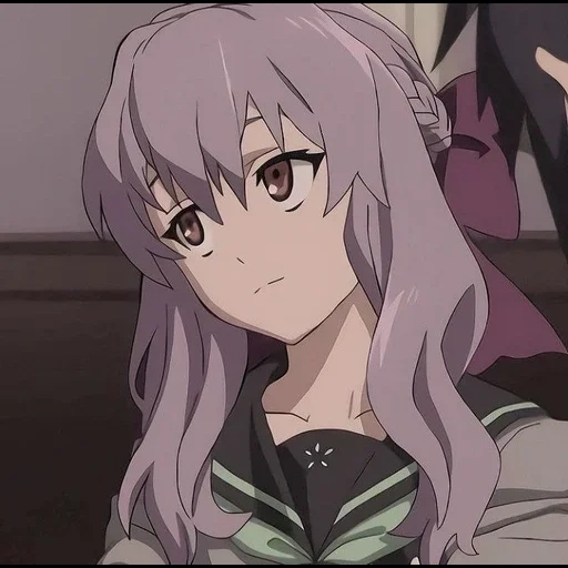 gadis anime, shinoa hiiraga, karakter anime, ikon shinoa hiiragi, anime adalah seraphim terakhir