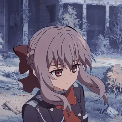 anime, anime frau, anime charaktere, das letzte seraphim, shinoa ist das letzte seraphim