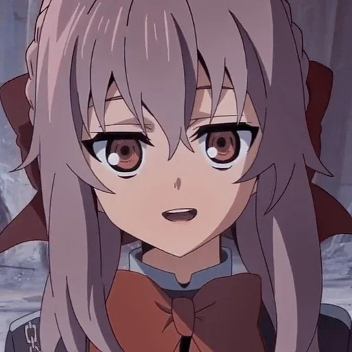 aoi hiragi, hilaji shinoa, cartoon heroine, cartoon characters, the last seraphim in anime