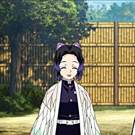 nezuko, cana tseyuri, shinobu kocho, screenshot shinobu kocho, blade che taglia i demoni shinobu