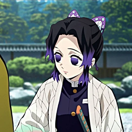 anime, shinobu kocho, shinobu kocho 18, screenshot cana kocho, shinobo blade che scarica i demoni