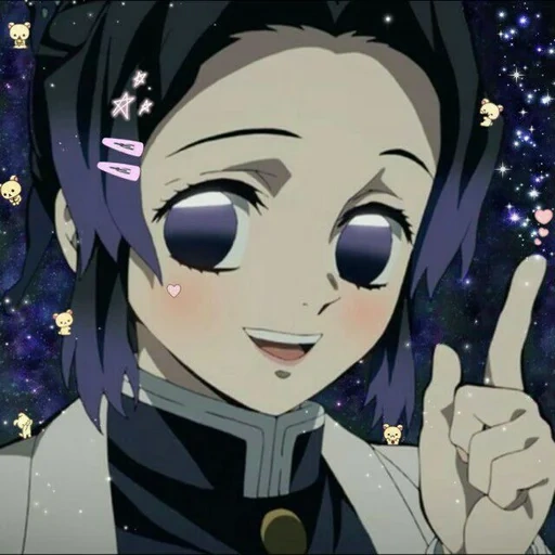 shinobu kocho, chica de animación, kimetsu no yaiba, animación de niña hermosa, anatomía de la cuchilla de animación del diablo