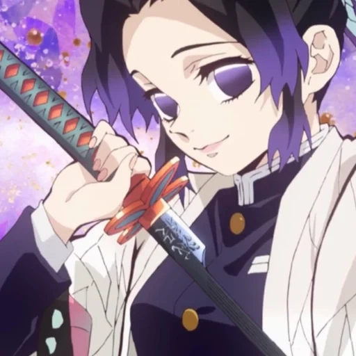 animação lâmina, menina anime, personagem de anime, kimetsu no yaiba, cortar a lâmina do diabo