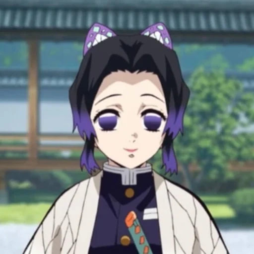 hoja de cuchilla, shinobu kocho 18, personajes de anime, katana shinobu kocho, capturas de pantalla de shinobu kocho