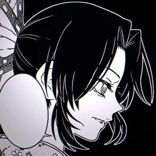 figura, animação de quadrinhos, shinobu kocho manga, shinobu manga icon, cartum de anime garota