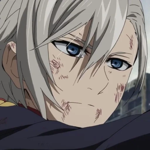 anime de vampire, shinya hiraki, personnages d'anime, le dernier séraphin, shinya le dernier séraphin du gif