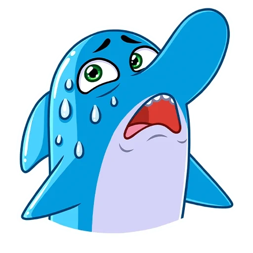 акула, дельфин, вымышленный персонаж