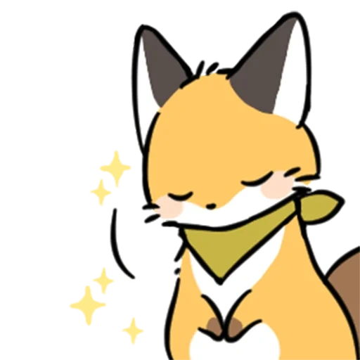 lovely fox, little fox, fox animation, lovely fox