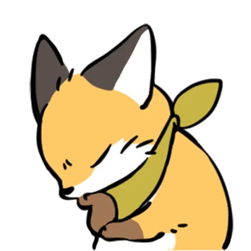fox kawai, rubah yang lucu