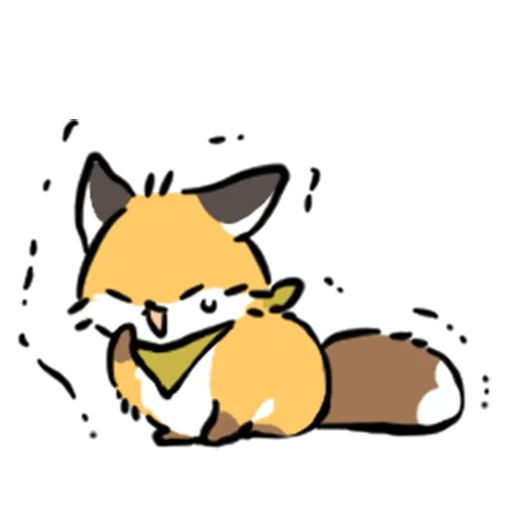 the fox, anime, the fox