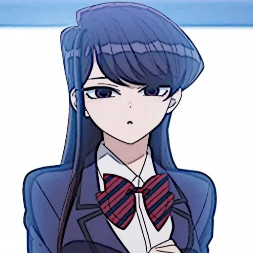 komi san, shouko komi, komyushou desu, komi can't communicate аниме, у коми сан проблемы общением аниме