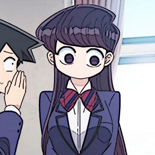 komi san, wu kemi shan, shouko komi, cartoon characters, komi san cant communication 2nd season