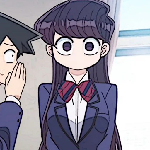 pessoas, komi san, i para, foto de diana, komi san cant communicate 2nd season